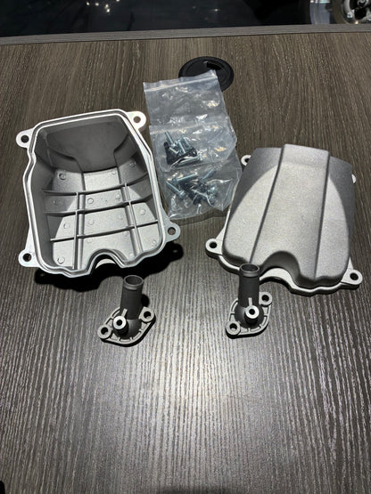 Aluminum  valve cover and water neck set canam
