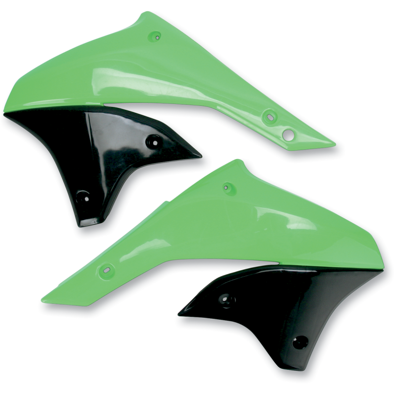 KLX450R 07-08 RAD COVERS KX GREEN