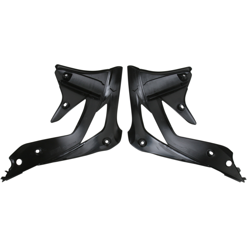 RADIATOR SHROUD- KX450F:12-12 BLACK
