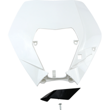 HEADLIGHT PLASTIC KTM WHT