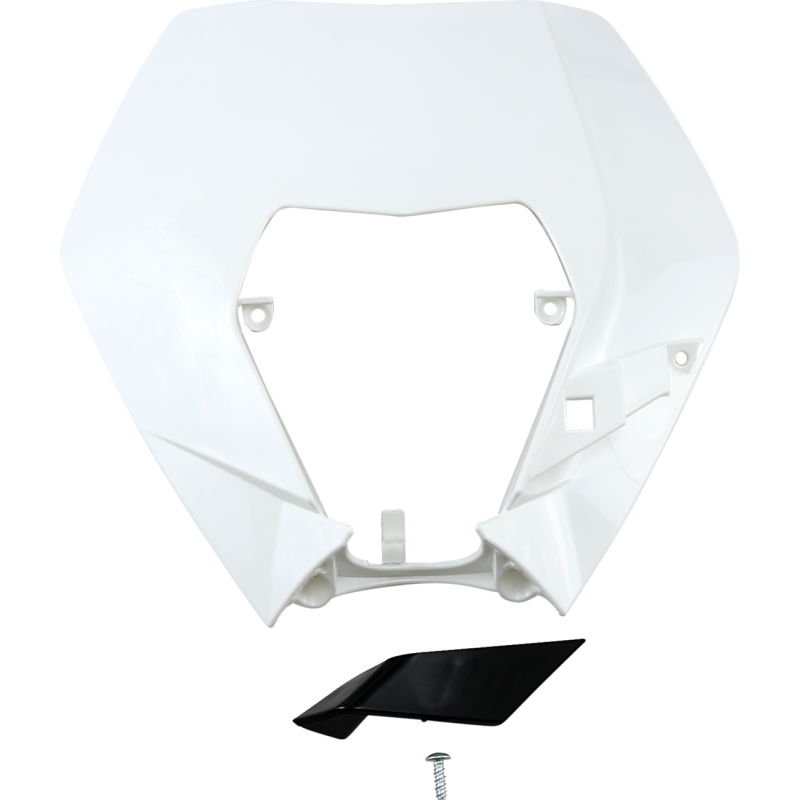 HEADLIGHT PLASTIC KTM WHT