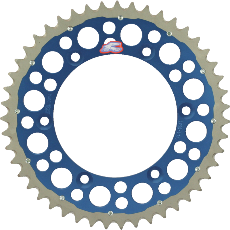 RENTHAL TWINRING SPROCKET 1500-520-49GP BLUE