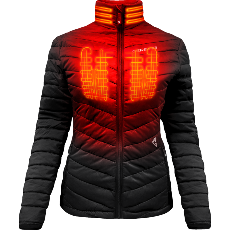 JACKET WMN HEAT 7V KHIONE 2 PUFFER M