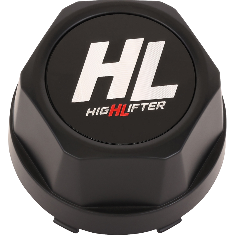 HL CENTER CAP 4/110 (SNAP IN) MATTE BLACK W1