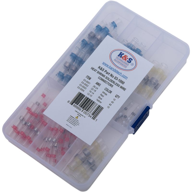 WIRE CONNECTRS KIT 100 PC