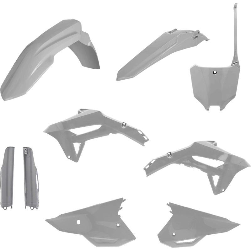 Plastic Kit- FULL CRF250R:22-24, CRF450R:21-24 gray