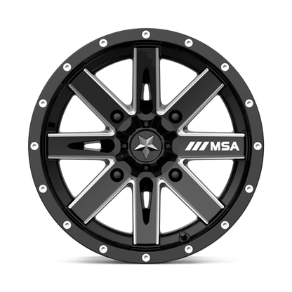 MA41 14x7 Gloss Black/Milled