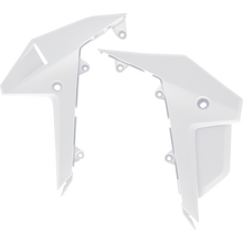 Side Panels- lower CRF250R/RX, CRF450R/RX:25 white