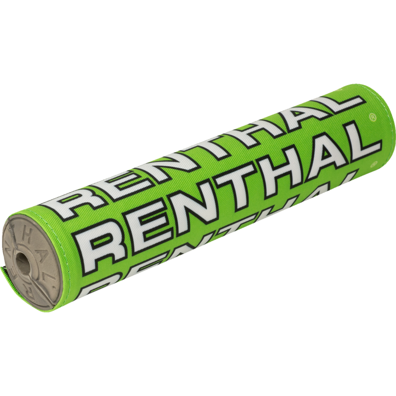 RENTHAL VINTAGE CLOTH SX BAR PAD GN/BK/WH GREY FOAM 10" P357