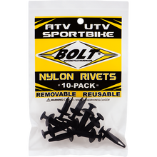 (10) M6 Nylon Screw Rivets (10Pk)