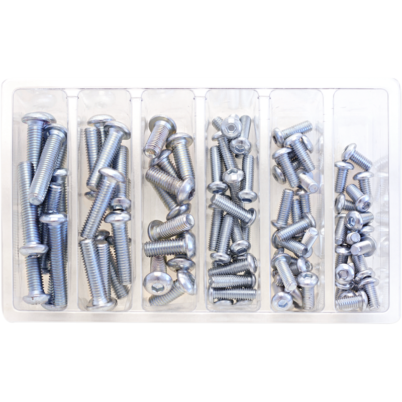 M6 & M8 Button Allen Assortment (Kt)