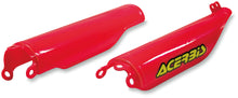 LWR FORK COVER SET- CR/CRF:04-10 CR RED
