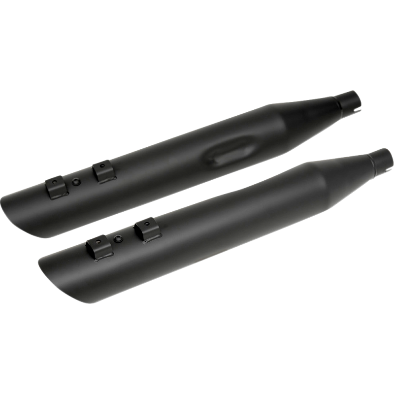 95-16 FLHT MUFFLER  MATTE BLK 4"  PR