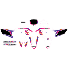 Cmplt kit 93 YZ RETRO - YZF 250 (24) BLK BG