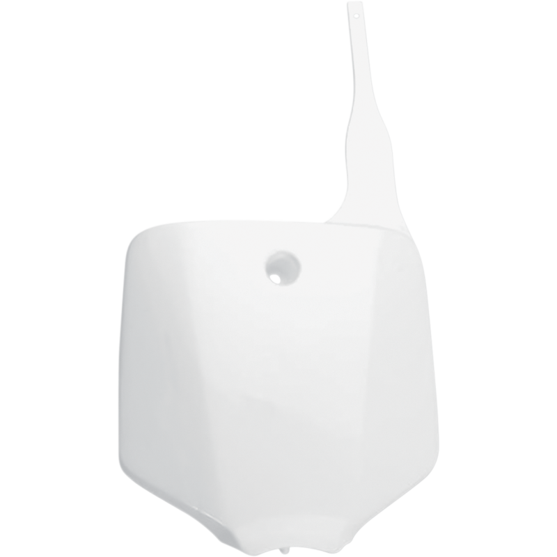 KX65/KLX110 01-13/01-09 FRT # PLATE WHT