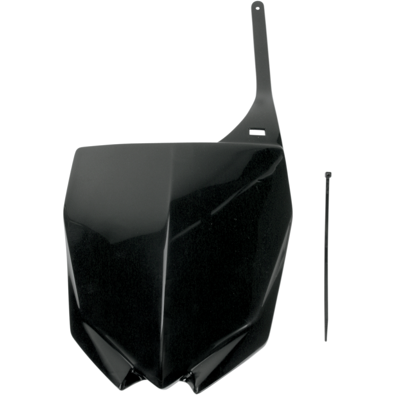 YZF250/450 FRNT PLATE BLACK
