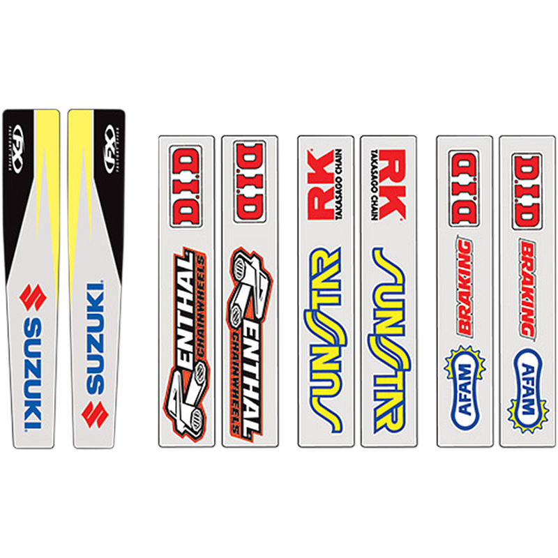 07-18 RMZ250/05-17 RMZ450/00- DRZ400 OEM S/ARM DECAL KIT (