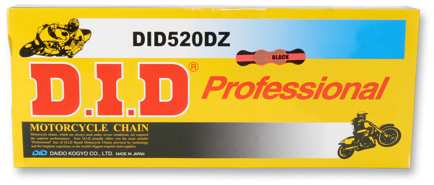 520DZ2 120 G/B NON O-RING DID CHAIN