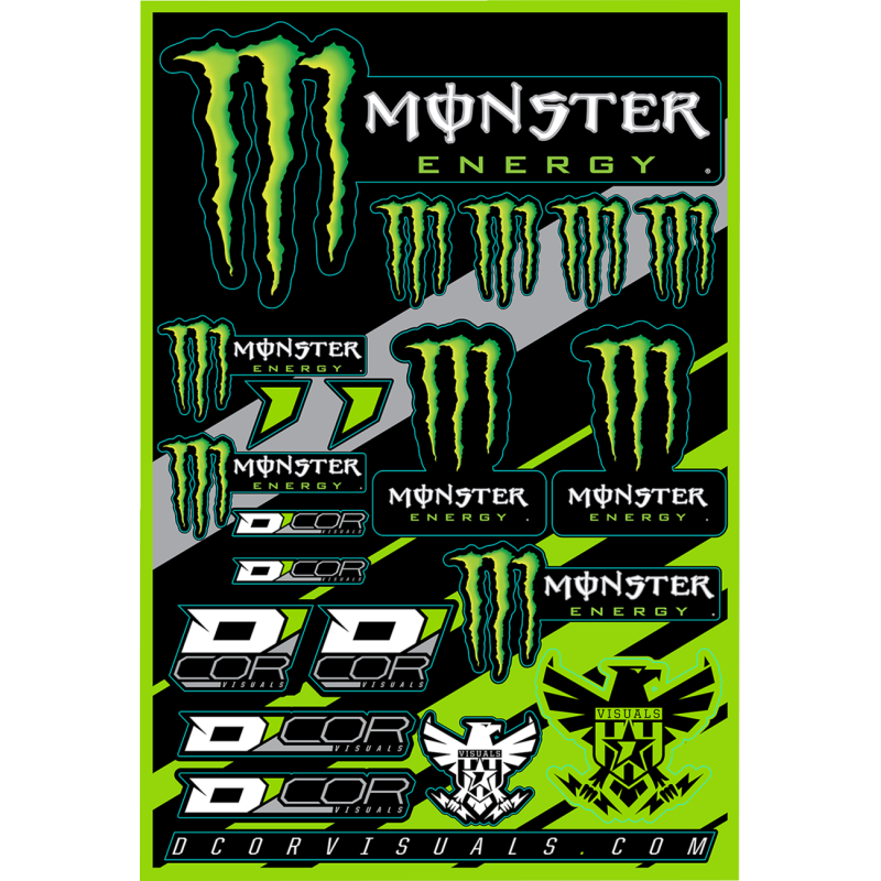 DECAL SHEET MONSTER
