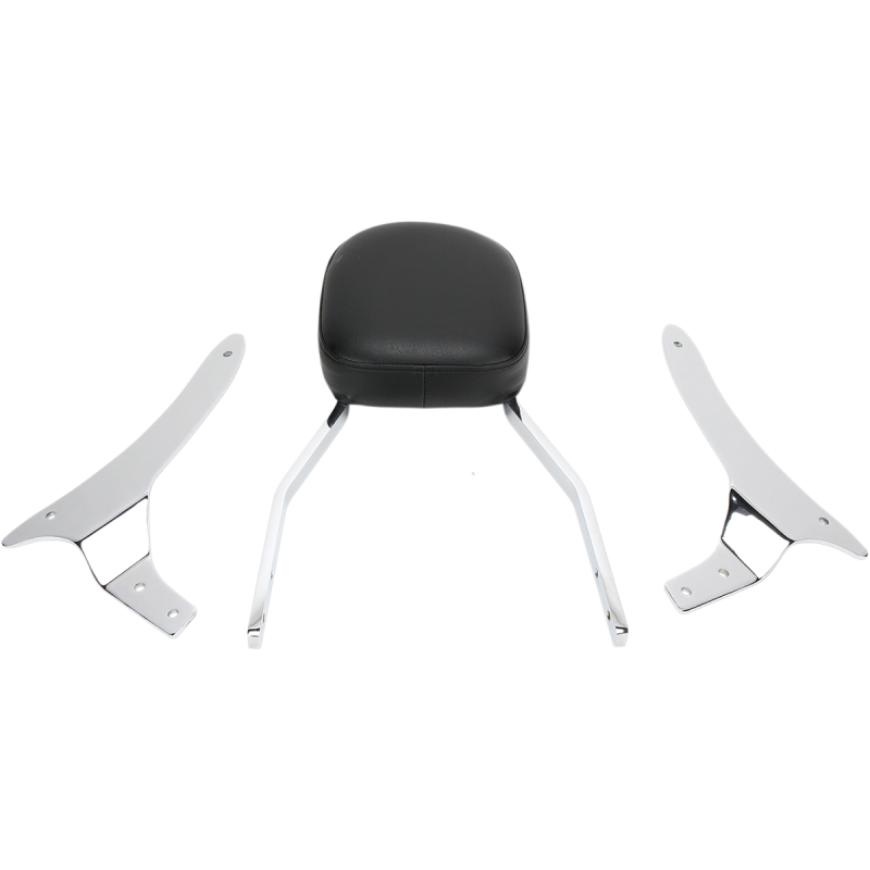 06-18 VN900 STD SISSY BAR W/PAD CHROME