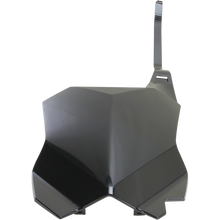 PLATE FRONT # KXF450 BLK