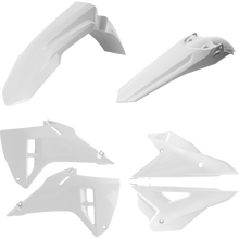 Plastic Kit- CRF250R/RX, CRF450R/RX:25 white