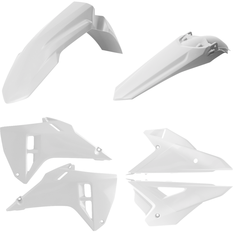 Plastic Kit- CRF250R/RX, CRF450R/RX:25 white