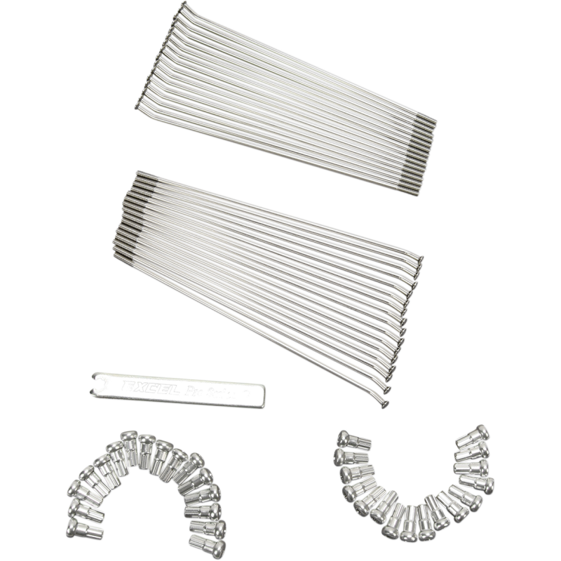 EXCEL SPOKE SET 10 GAUGE 32 PCS