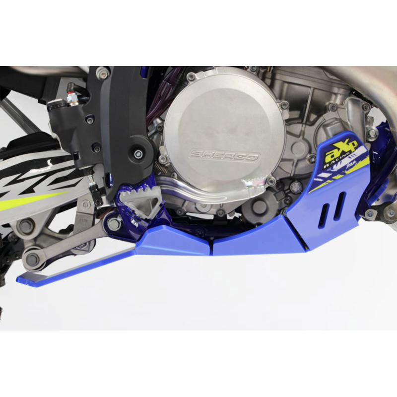XTR SKIDPLATE 8MM SHE 250-300SE BLUE
