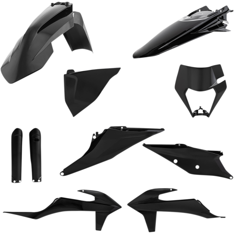 PLASTIC KIT KTM BLK