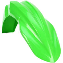 FRONT FENDER- KX250F/450F:13-13 GREEN