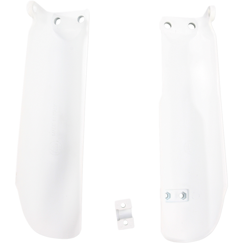 LOWER FORK COVER SET- SX65:09-12 WHITE
