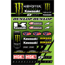 DECAL SHEET MONSTER KAW