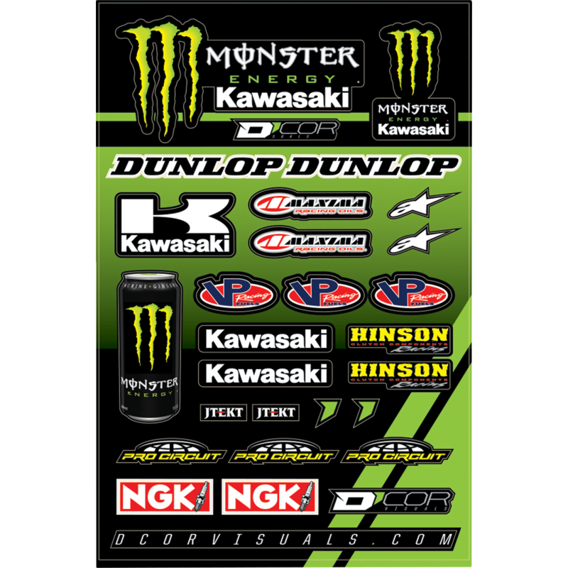 DECAL SHEET MONSTER KAW
