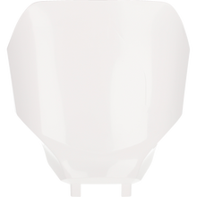 Front # Plate- YZ450F:23-23 White