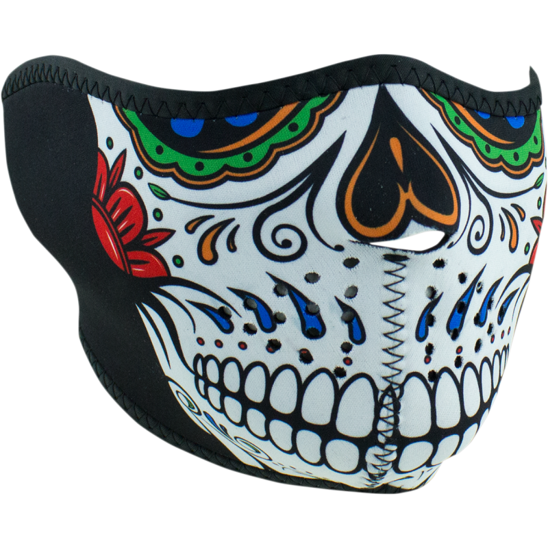 HALF MASK NEOPRENEMUERTE SKULL