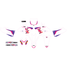 Cmplt kit 93 YZ RETRO - YZ 125/250 (15-21) WHT BG