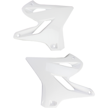 Radiator Shroud- YZ125/250:15-15 white