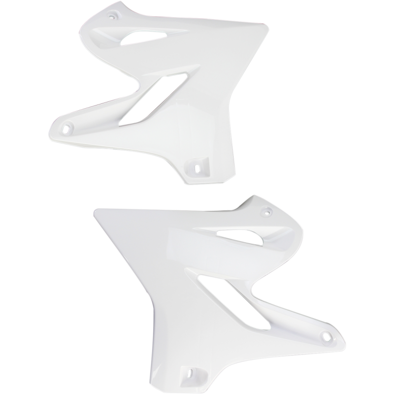 Radiator Shroud- YZ125/250:15-15 white