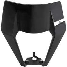 Headlight Mask-EXC-F250-500, XC-W150:, XC-W:250/300: XC: blk