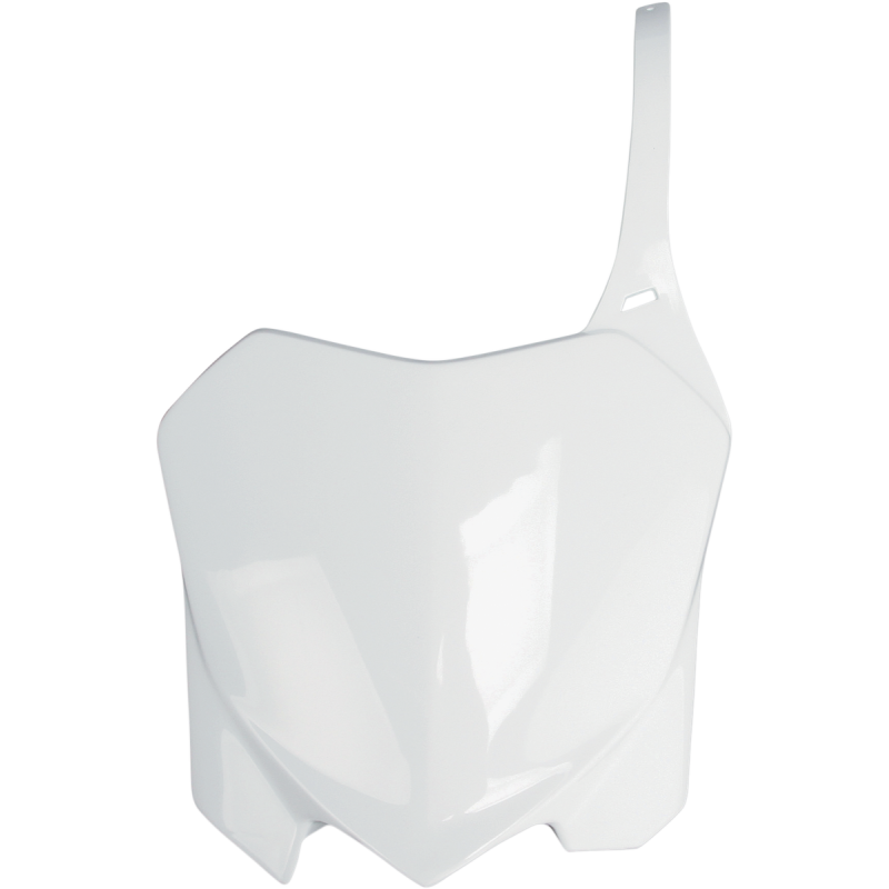 CRF250/450 09-13 FRONT # PLATE WHITE