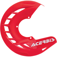 DISC COVER- X-BRAKE RED