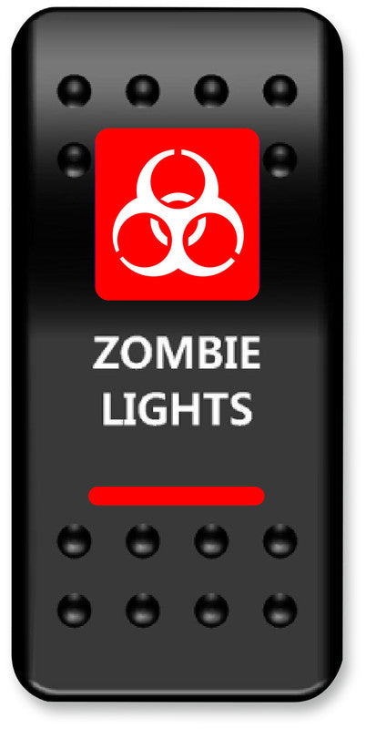 MOOSE BRANDED ZOMBIE SWITCH WITH RED LED