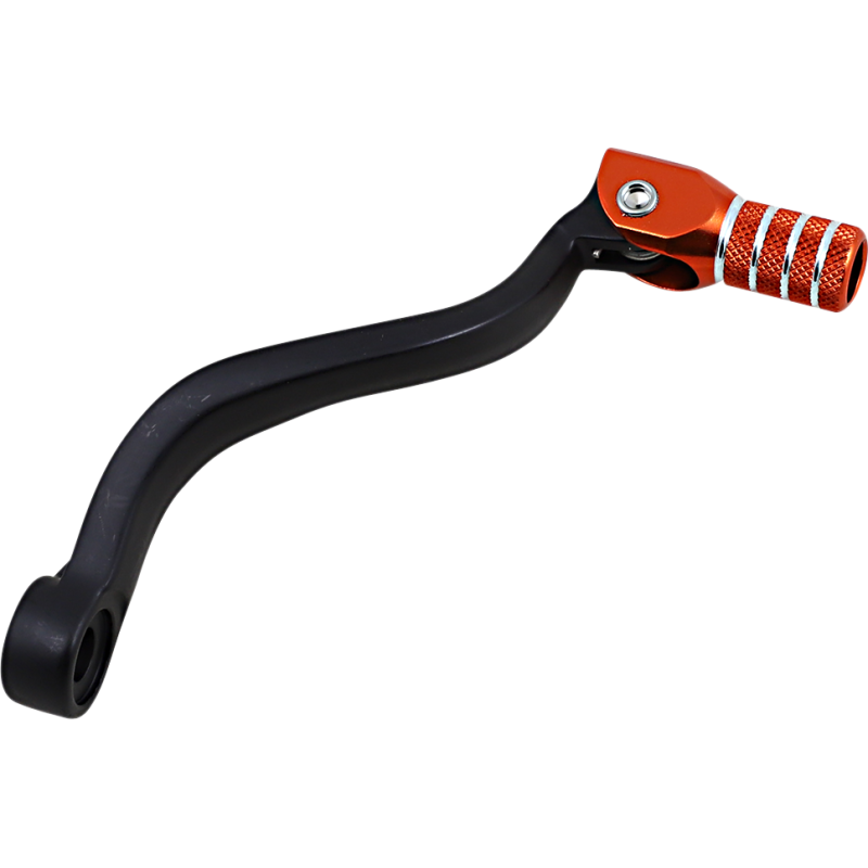 SHIFT LEVER KTM 2STR 01-15 SX250 01-16 BLK W/ORANGE TIP TMV