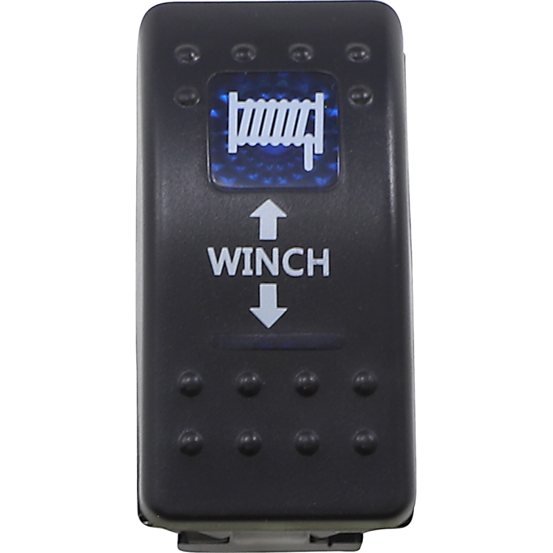 MOOSE BRANDED WINCH (ON)-OFF-(ON) SWITCH WITH BLUE LED