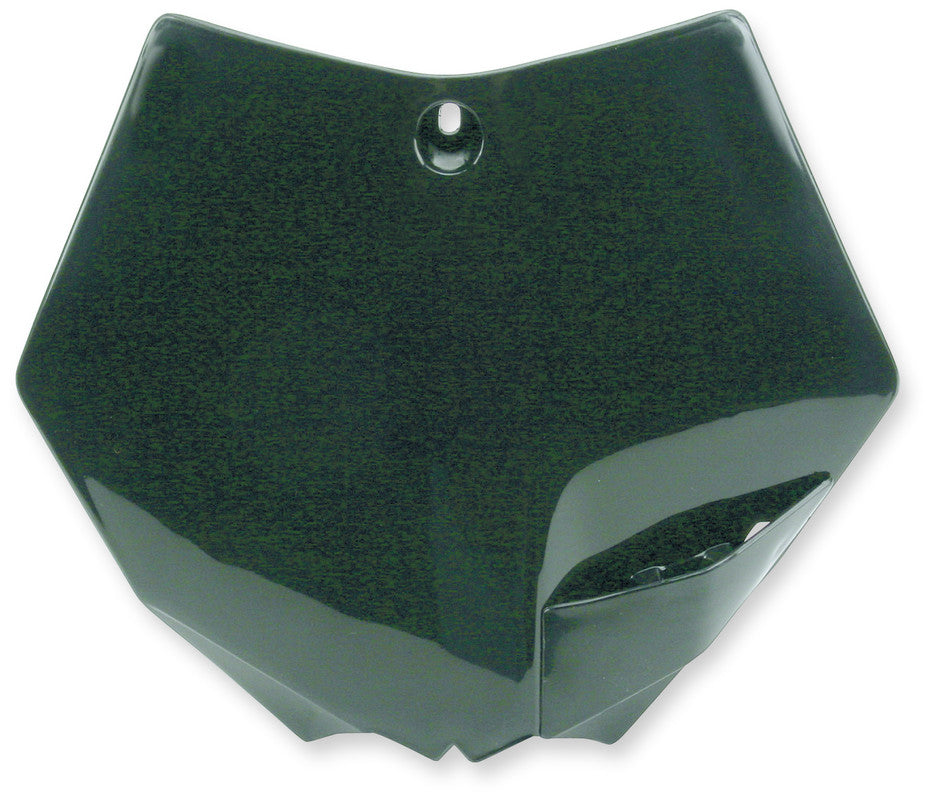 SX/SXF 07-08 FRONT # PLATE BLACK