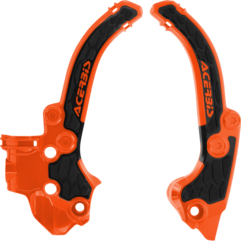 Frame Guards- X-GRIP SX50:24 orange/black