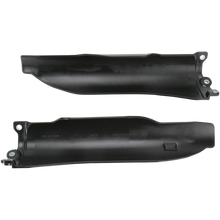 LWR FORK CVR SET- KX250F/450F:06-08 BLK