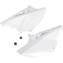 Side Panels- YZ125/250:15-15 white