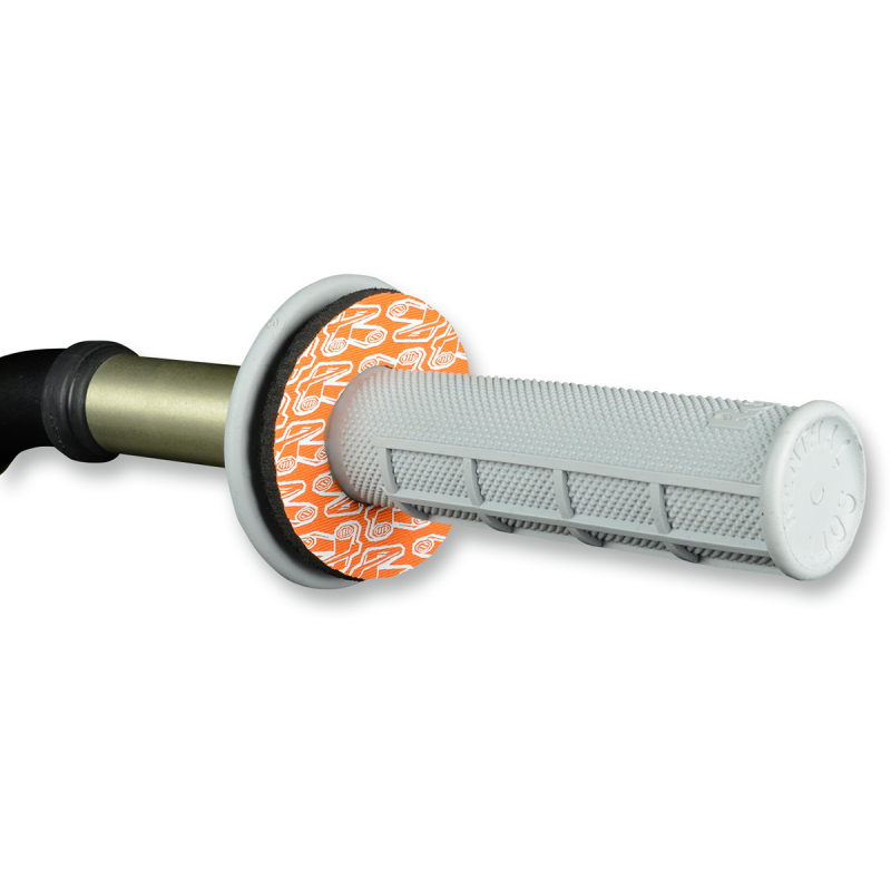 GRIP DONUTZ WHITE ON ORANGE RENTHAL
